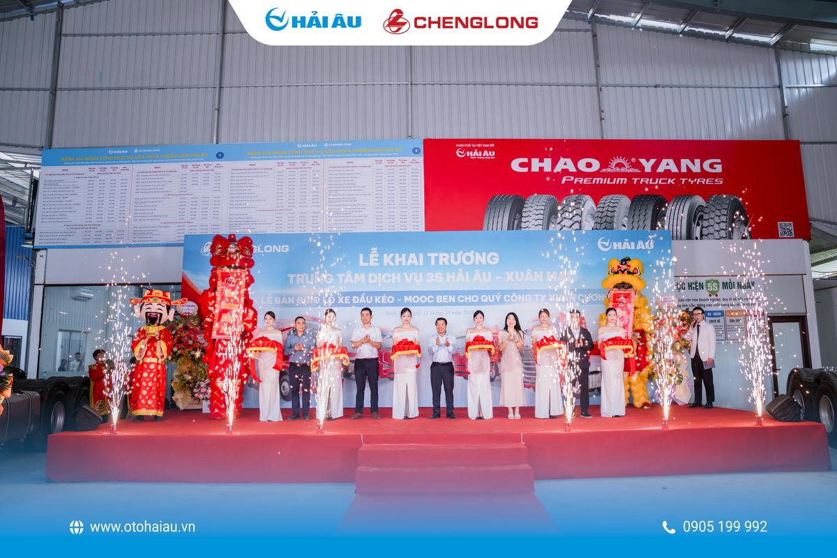Khai Trương TTDV 3S Xuân Mai - Hải Âu & Bàn giao lô xe ChengLong cho Cty Thép Xuân Cương